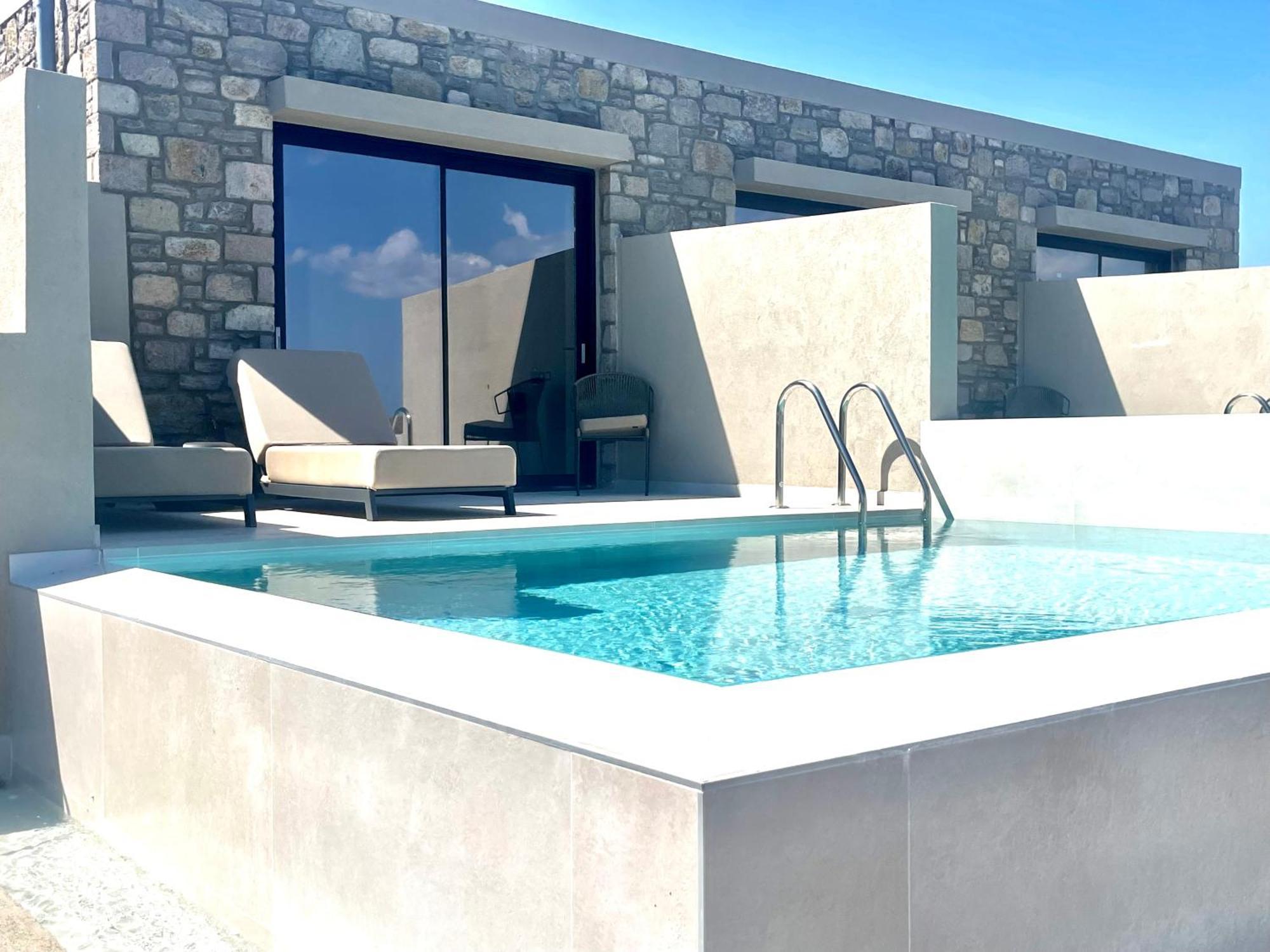 Eleia Seafront Rooms & Villas Petra  Exteriör bild