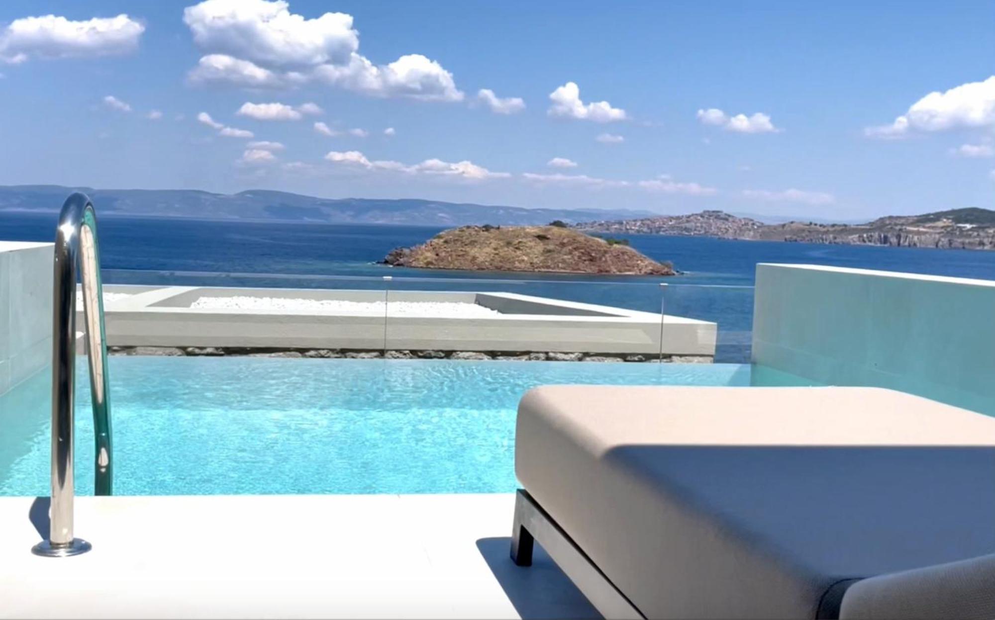 Eleia Seafront Rooms & Villas Petra  Exteriör bild